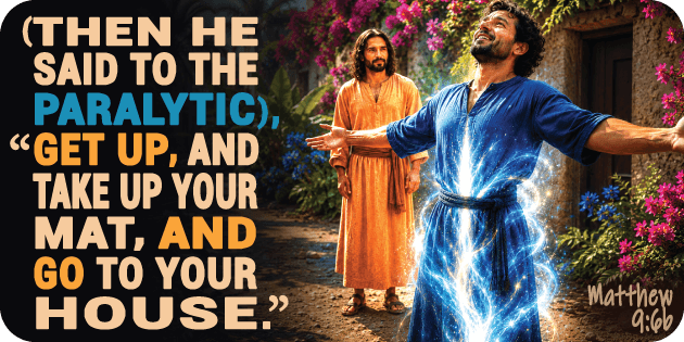 Matthew 9 6b
