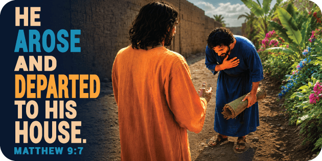 Matthew 9 7