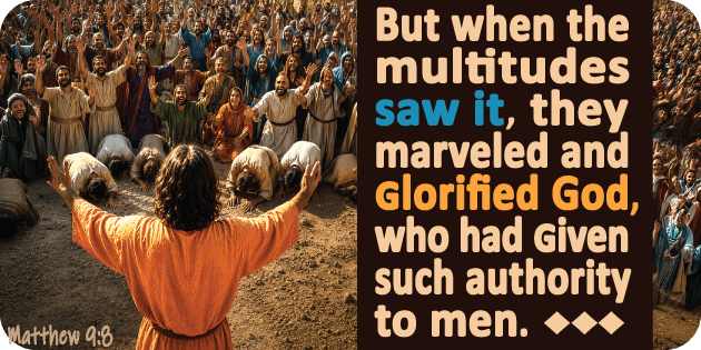 Matthew 9 8