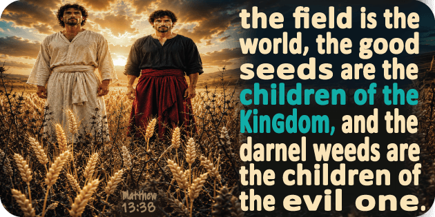 Matthew 13 38