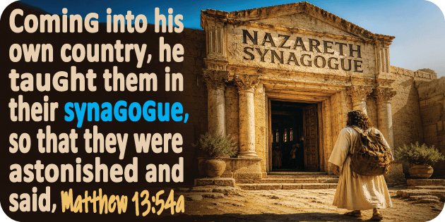 Matthew 13 54a