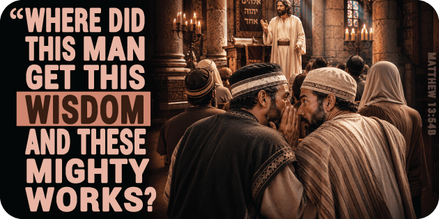 Matthew 13 54b