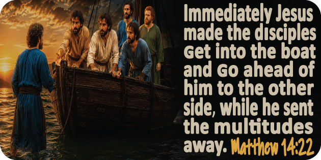 Matthew 14 22