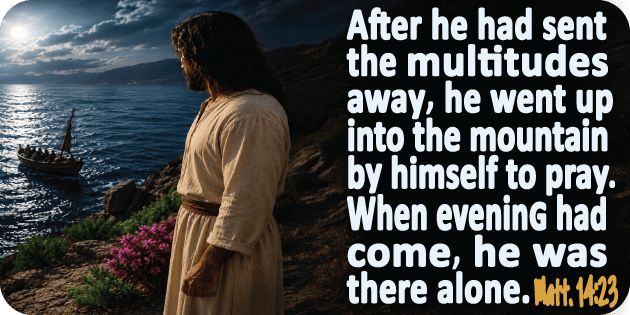 Matthew 14 23