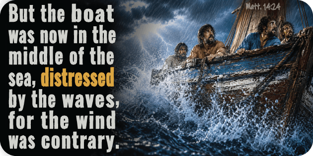 Matthew 14 24