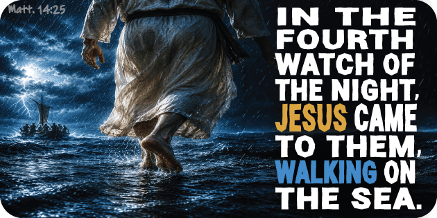 Matthew 14 25