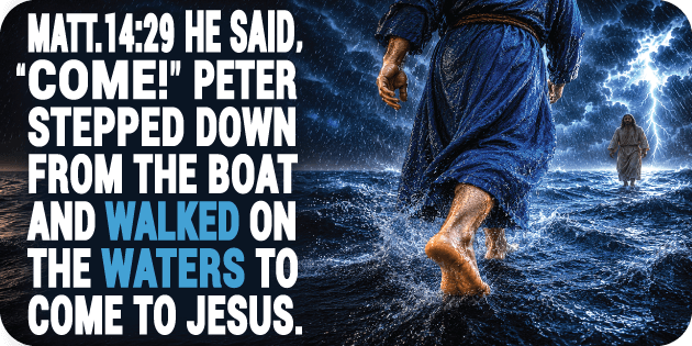 Matthew 14 29