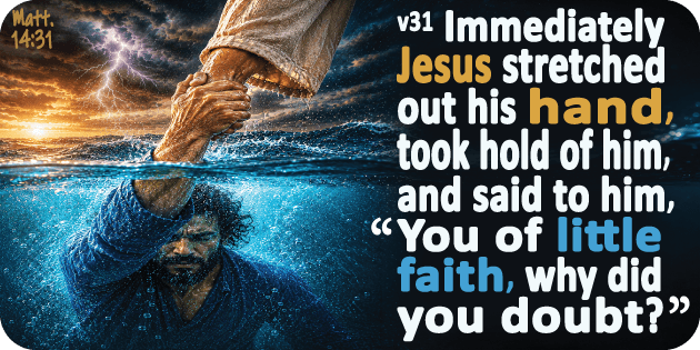 Matthew 14 31