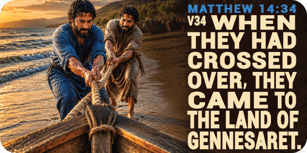 Matthew 14 34