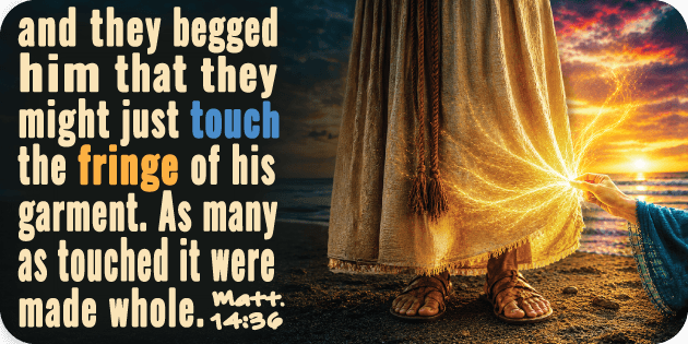 Matthew 14 36