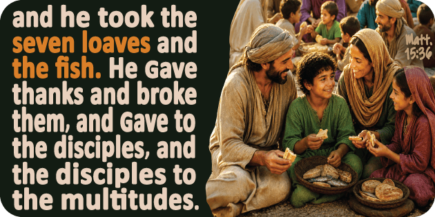 Matthew 15 36 Matthew 15 36