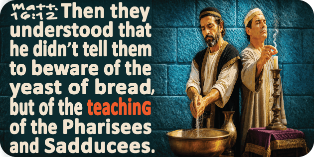 Matthew 16 12