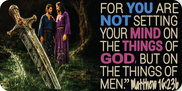 Matthew 16 23b