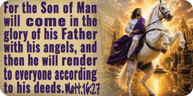 Matthew 16 27