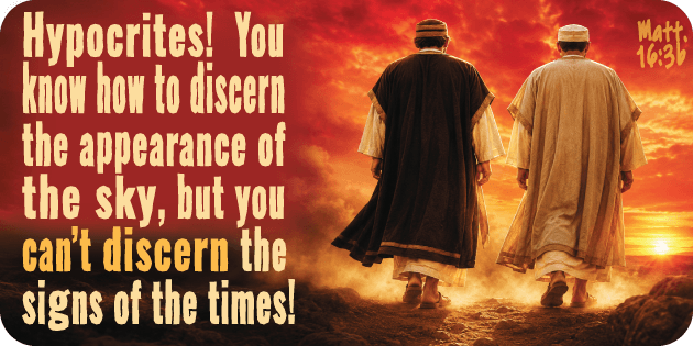 Matthew 16 3b