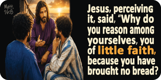 Matthew 16 8