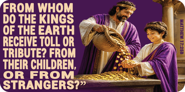 Matthew 17 25b