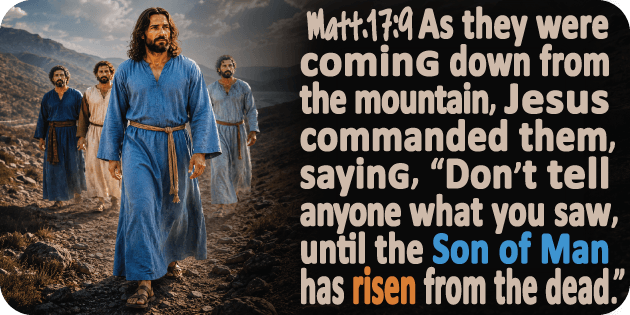 Matthew 17 9