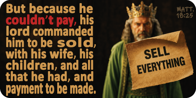 Matthew 18 25