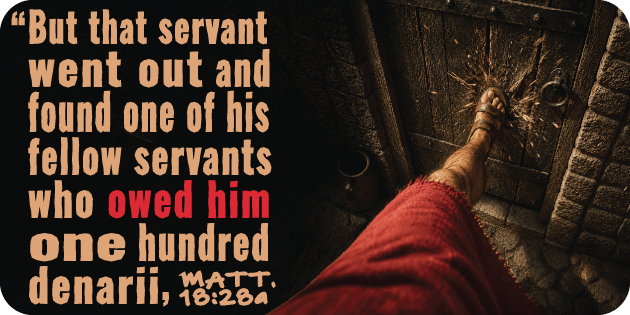 Matthew 18 28a