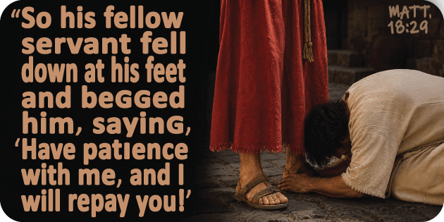 Matthew 18 29