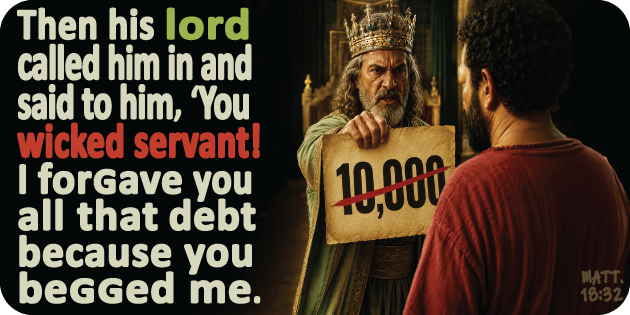 Matthew 18 32