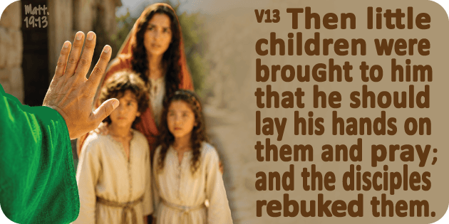 Matthew 19 13