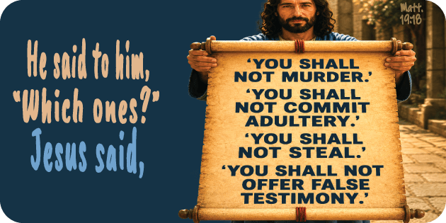 Matthew 19 18
