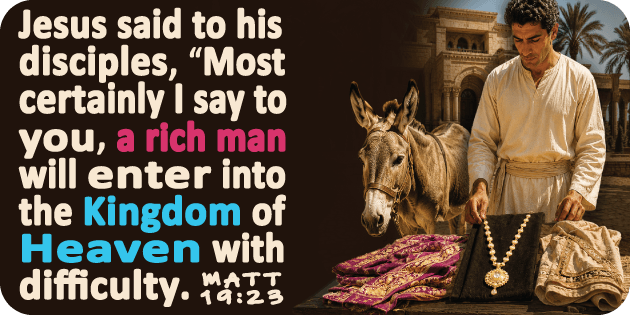 Matthew 19 23