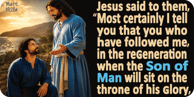 Matthew 19 28a