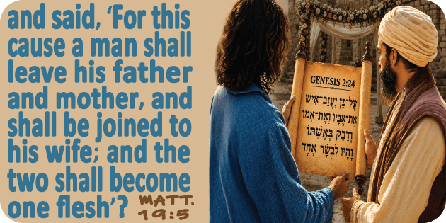Matthew 19 5