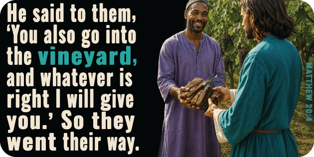 Matthew 20 4