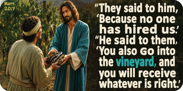 Matthew 20 7