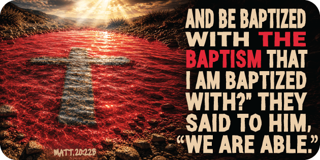 Matthew 20 22b