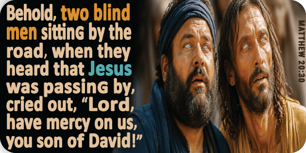 Matthew 20 30