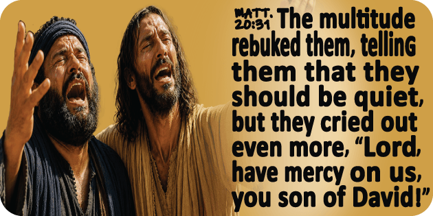 Matthew 20 31