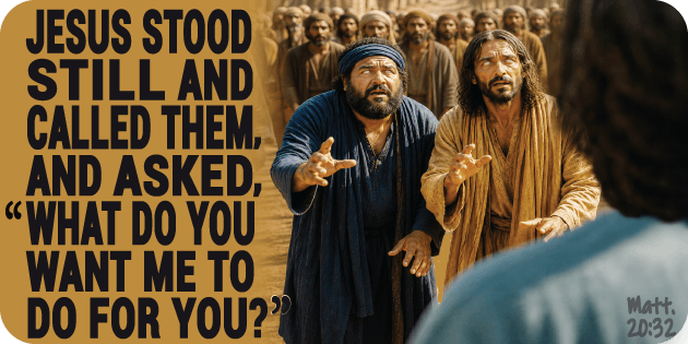 Matthew 20 32