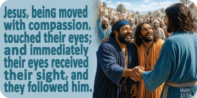 Matthew 20 34