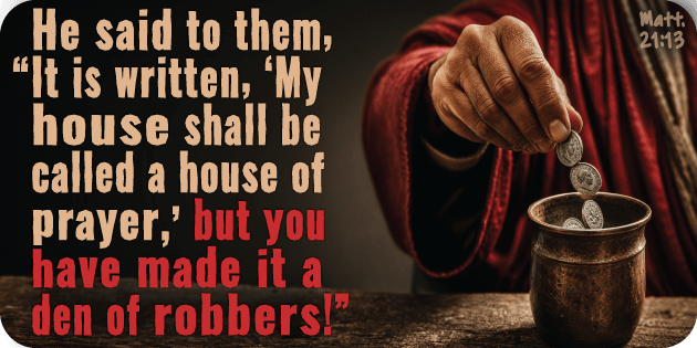 Matthew 21 13
