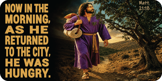 Matthew 21 18