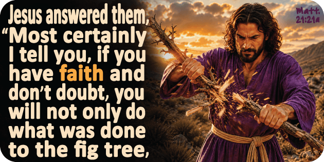 Matthew 21 21a