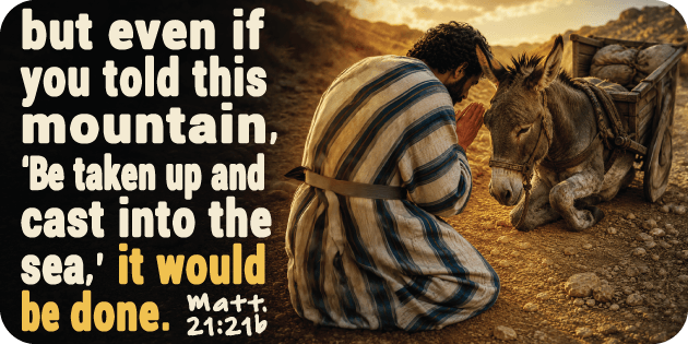 Matthew 21 21b