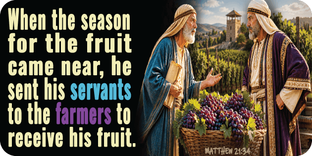 Matthew 21 34