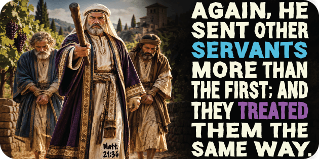 Matthew 21 36