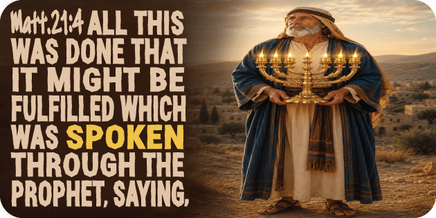 Matthew 21 4