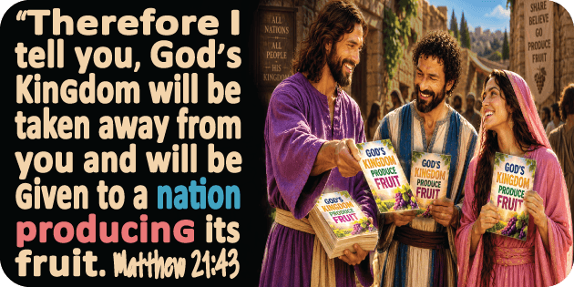 Matthew 21 43