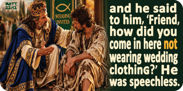 Matthew 22 12