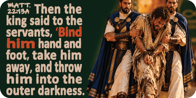 Matthew 22 13a