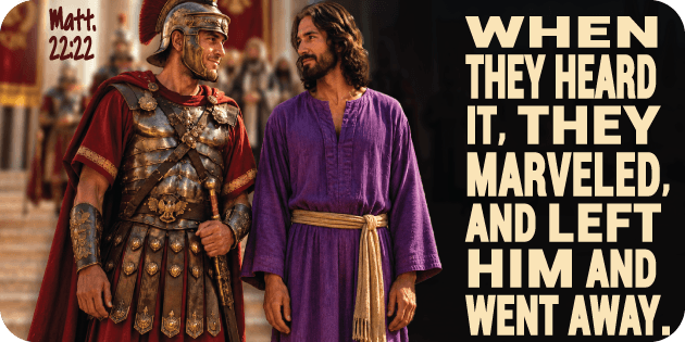 Matthew 22 22