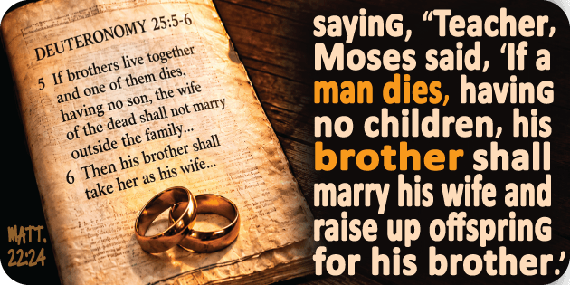 Matthew 22 24